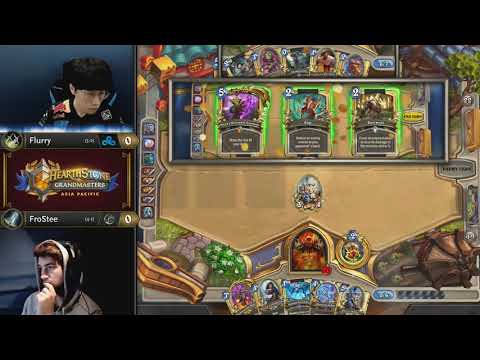Flurry vs FroStee - Hearthstone Grandmasters Asia-Pacific - Week 4