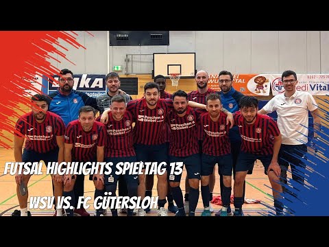 Highlights: Wuppertaler SV - FC Gütersloh Futsal | 13.Spieltag Futsal-Regionalliga West 23/24