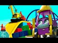 The Fairground Ferris Wheel - Digley's STUCK!!! - Construction Cartoons for Kids | Digley and Dazey