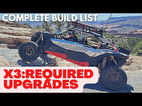 Can AM X3 XRS Turbo R MAX Must Have Accessories and Upgrades