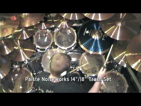 Paiste 14" 18" Noiseworks TRASH SET Cymbal image 22