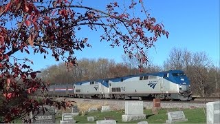 Amtrak #6 Running Thirteen Minutes Late at Agency, Iowa