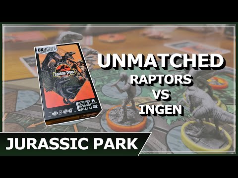 Unmatched Jurassic Park Raptors vs Ingen Set Review