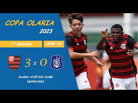 FLAMENGO 3 X 0 OLARIA (Copa Olaria 2023) - Sub 16