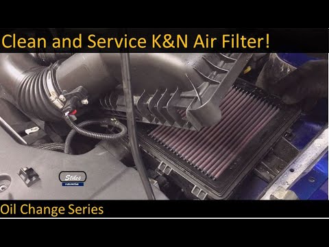K&N Air Filter Clean and Service, General Automotive