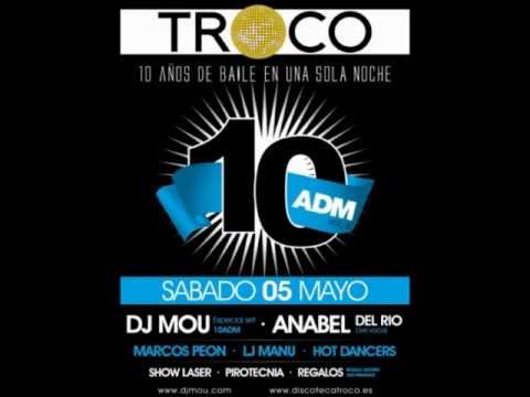 10 Años de música Dj Mou discoteca Troco 5-5-2012.wmv