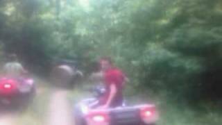 preview picture of video 'ATV on Harbison Farm summer 2009'