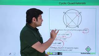 Class 9th - Circles Cyclic Quadrilaterals
