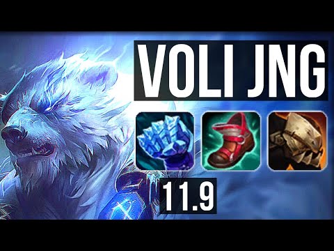 VOLIBEAR vs SHACO (JUNGLE) | 2.3M mastery, 15/2/11, Legendary, 400+ games | NA Diamond | v11.9