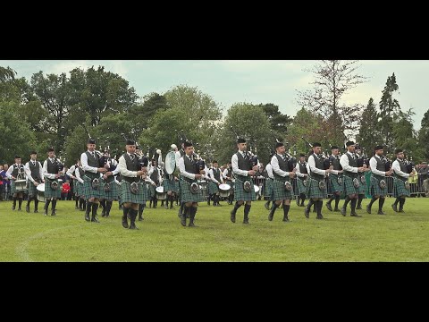 New Medley by Inveraray & District Pipe Band at the 2019 UK Championships in Lurgan