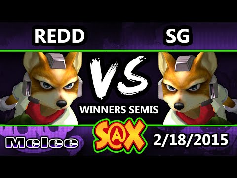 S@X - VGBC | Redd (Fox) Vs. SG (Fox) SSBM Winner's Semis - Smash Melee