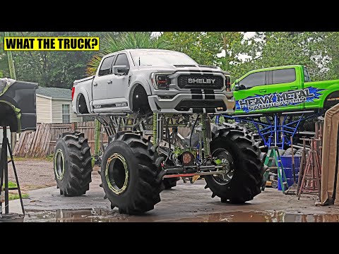 775HP 2023 Shelby F150 Mega Truck built by Heavy Metal Fab | What The Truck?