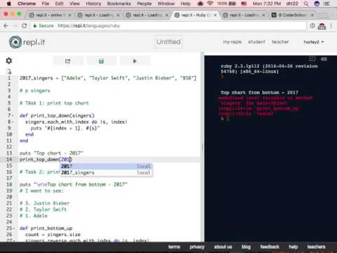 Cs101 Ruby Session 3 Part 3 Fun Array String Methods