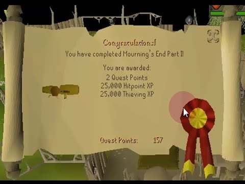 Old school Runescape 2020 Mourning's End part 1 Quest Guide.