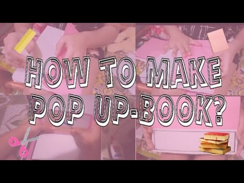 HOW TO MAKE EASY POP UP -BOOK | STEP BY STEP | MY DIY POP UP | TAGALOG #vlog41