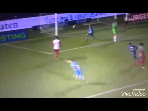 Pec Zwolle  - Fc Utrecht 1-2 de goal van pec zwolle