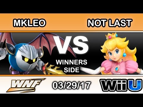 WNF 1.7 - FOX MVG | MkLeo (Meta Knight) Vs. Not Last (Peach) Winners Side - Smash Wii U