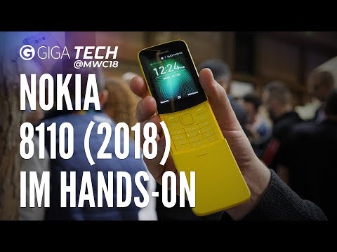 Nokia 8110 4G im Hands-On: Legendäres Matrix-Handy neu aufgelegt  - GIGA.DE