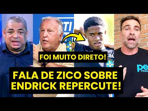 ZICO SÓ FALOU VERDADES sobre ENDRICK??? “Cara, ELE DEIXOU CLARO que…” OLHA o que REPERCUTIU!