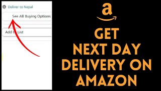 Download the video "How to Get Next Day Delivery on Amazon 2024 | Amazon Tutorial"