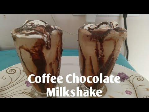 CHOCOLATE COFFEE MILKSHAKE RECIPE || CAFE STYLE CHOCOLATE COFFEE || VERY EASY RECIPE