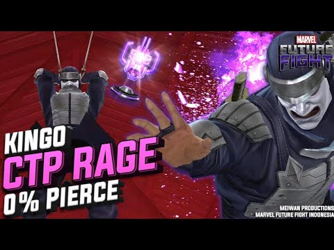 Kingo Without Uniform Check !!! CTP Rage F2P Account 0 % Pierce - Marvel Future Fight
