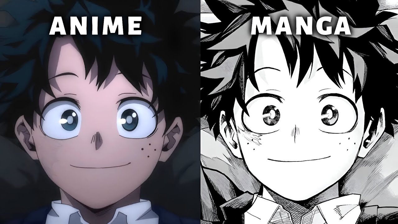 Anime VS Manga - My Hero Academia Special Episode 