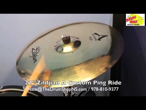 Zildjian A Custom Ping Ride 22'' - The Drum Shop North Shore
