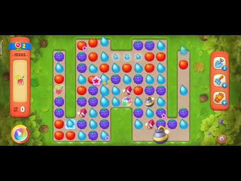 Gardenscapes level 10205 Hard level (+5moves)