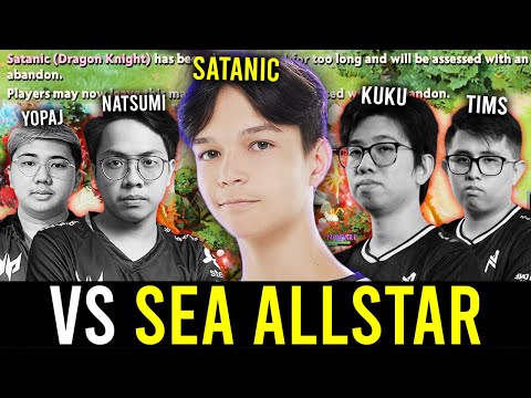 SATANIC got tilted & rage quit in SEA PUBS ALLSTAR! (KUKUYS STACKED)