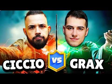 CICCIO vs GRAX 🪄 BACCHETTE MAGICHE su CLASH ROYALE!