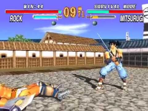 Soul Blade - Survival Mode - Rock - 46 wins!