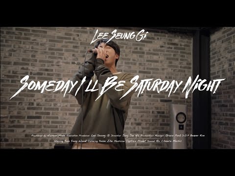 [4K] 이승기(LeeSeungGi) - Someday I'll be Saturday Night | TABLE CONCERT