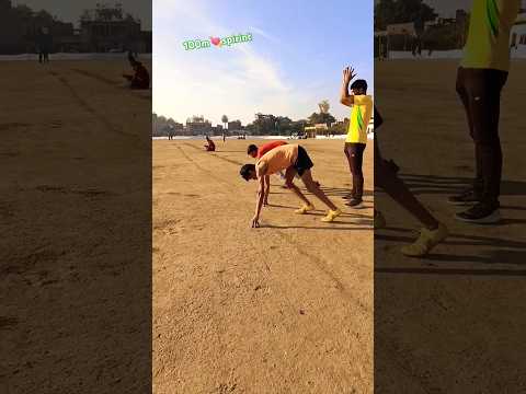 #100m race practice #sprint training🏃🚸 #shorts #ytshorts