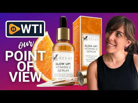 Vitamin C Face Serum - Dark Spot Remover Facial Serum - WTI product video review