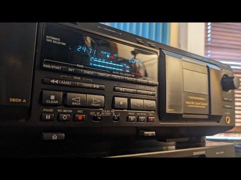 SONY TC-WE635 - vintage double recording auto reverse cassette deck