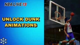 NBA Live 19 How To Unlock Dunk Animations