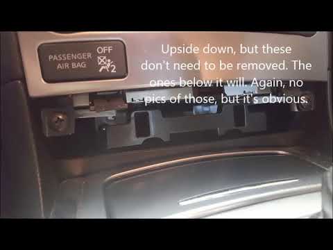 2012 Infiniti G37 Center Console Removal & Cup Holder Fix