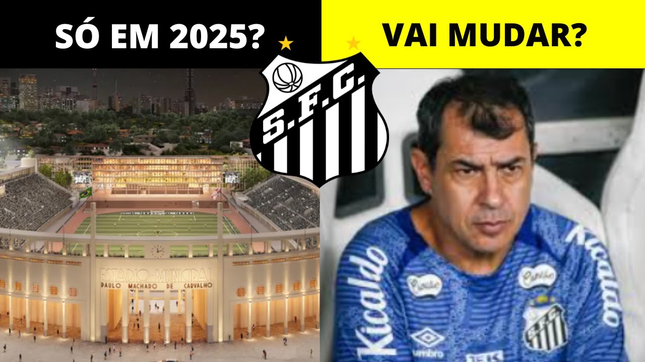 SANTOS NO PACAEMBÚ SÓ EM 2025? | QUAL A CHANCE DE TÍTULO E ACESSO? | CARILLE PODE MUDAR O TIME?