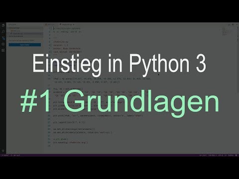 Python3-Einstieg #1 - Grundlagen