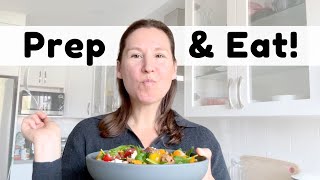 Life is Busy! Here's what I do to SAVE TIME & Still EAT HEALTHY 🌱