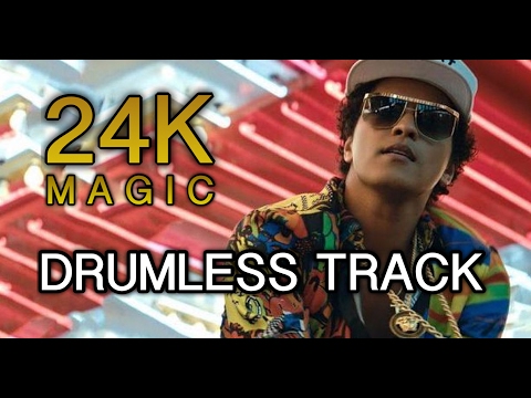 24K Magic - Bruno Mars (Drumless Track by Carlos Gallardo-Candia)