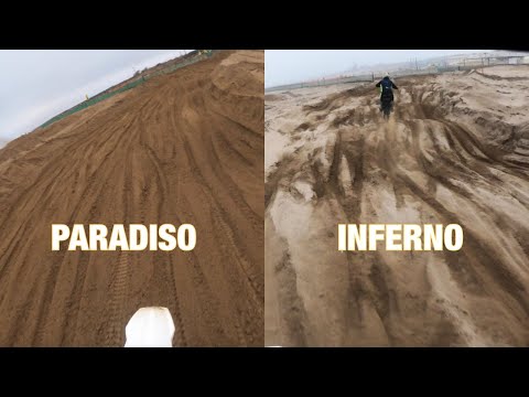 Quanto cambia una pista da motocross? - Rosolina Mare (con crash)
