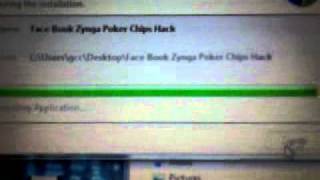 Setup of Facebook Zynga Poker Chips Hack