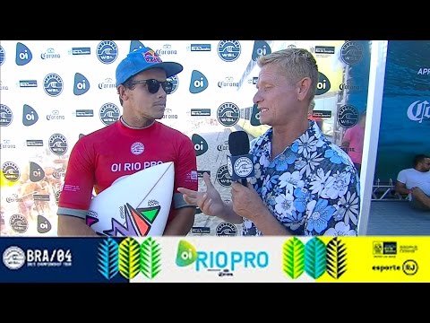 INTERVIEW: Julian Wilson talks after Round 1, Heat 12 | Oi Rio Pro