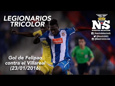 Gol de Felipe Caicedo contra el Villareal (23/01/16)