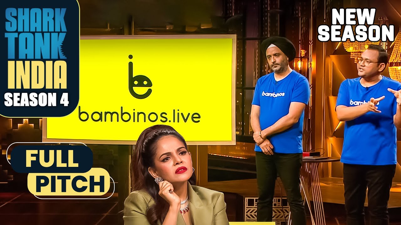 'Bambinos.live' के interactive courses Sharks को लगे mind-blowing | Shark Tank India S4 | Full Pitch