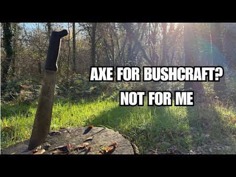 Why I Choose a Machete Over an Axe for Bushcraft