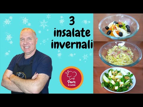 3 Insalate invernali GUSTOSE E DISINTOSSICANTI