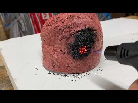 HILTI CFS-F FX flexible firestop foam quick fire test